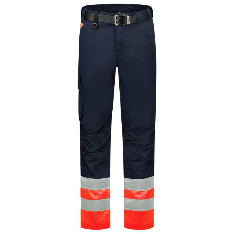TRICORP 503012 Werkbroek High Vis ink/fluor rood