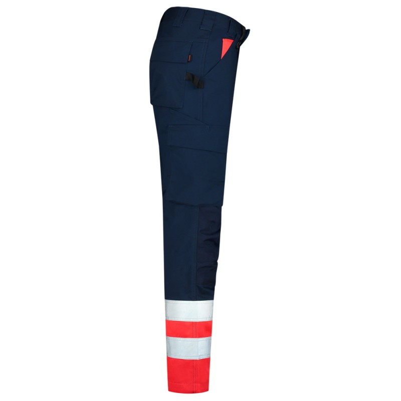 TRICORP 503012 Werkbroek High Vis ink/fluor rood