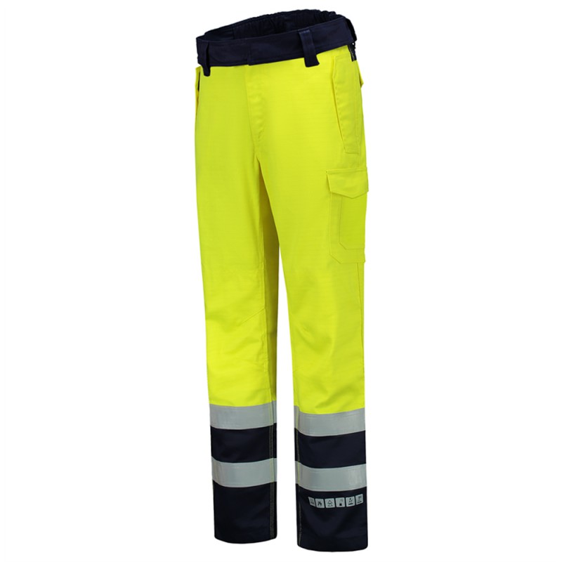 TRICORP 503007 Werkbroek Multinorm Bicolor Outlet fluor geel/ink