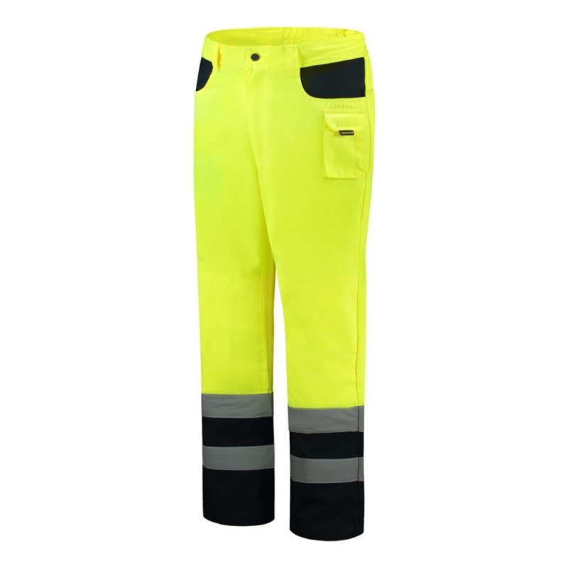 TRICORP 503002/TWE3001 Werkbroek ISO20471 Bicolor fluor yellow-navy