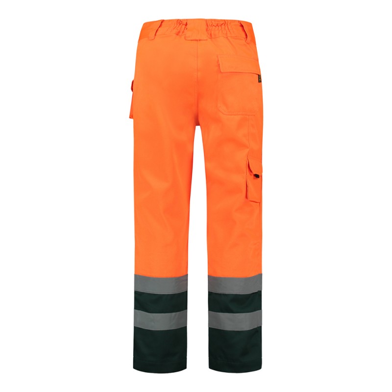 TRICORP 503002/TWE3001 Werkbroek ISO20471 Bicolor fluor orange-green