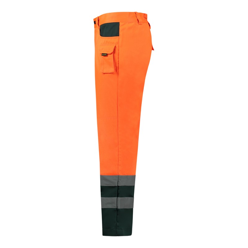 TRICORP 503002/TWE3001 Werkbroek ISO20471 Bicolor fluor orange-green