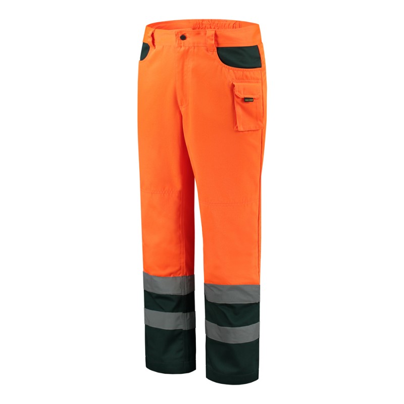 TRICORP 503002/TWE3001 Werkbroek ISO20471 Bicolor fluor orange-green