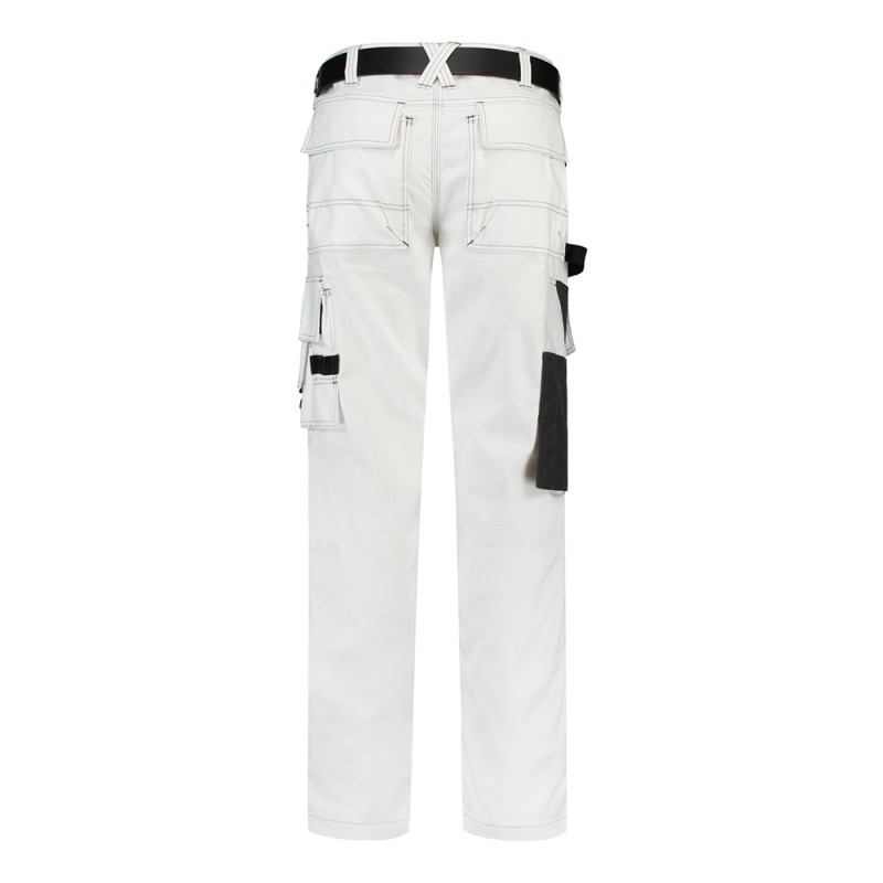 TRICORP 502009/TWC2000 Werkbroek Cordura Canvas white-darkgrey