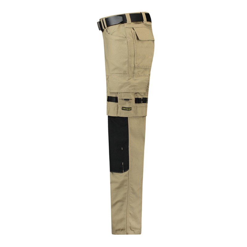 TRICORP 502009/TWC2000 Werkbroek Cordura Canvas khaki-black