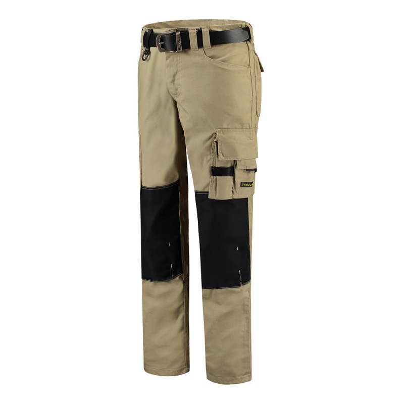 TRICORP 502009/TWC2000 Werkbroek Cordura Canvas khaki-black