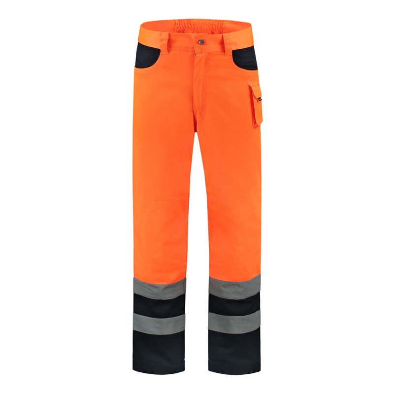 TRICORP 503002/TWE3001 Werkbroek ISO20471 Bicolor fluor orange-navy
