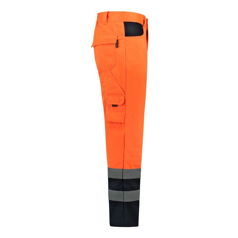 TRICORP 503002/TWE3001 Werkbroek ISO20471 Bicolor fluor orange-navy