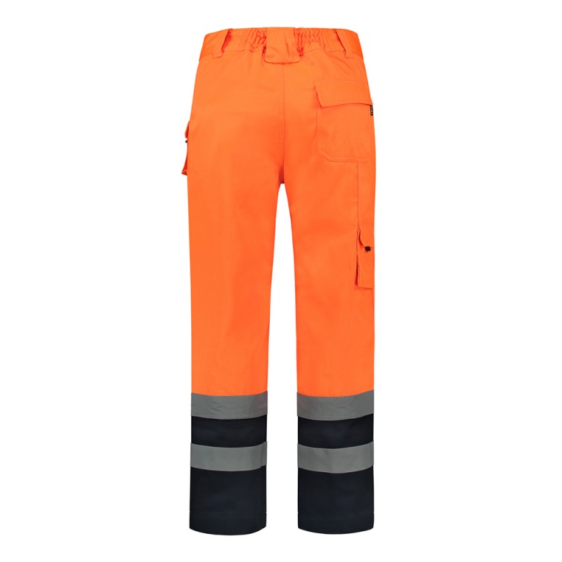 TRICORP 503002/TWE3001 Werkbroek ISO20471 Bicolor fluor orange-navy
