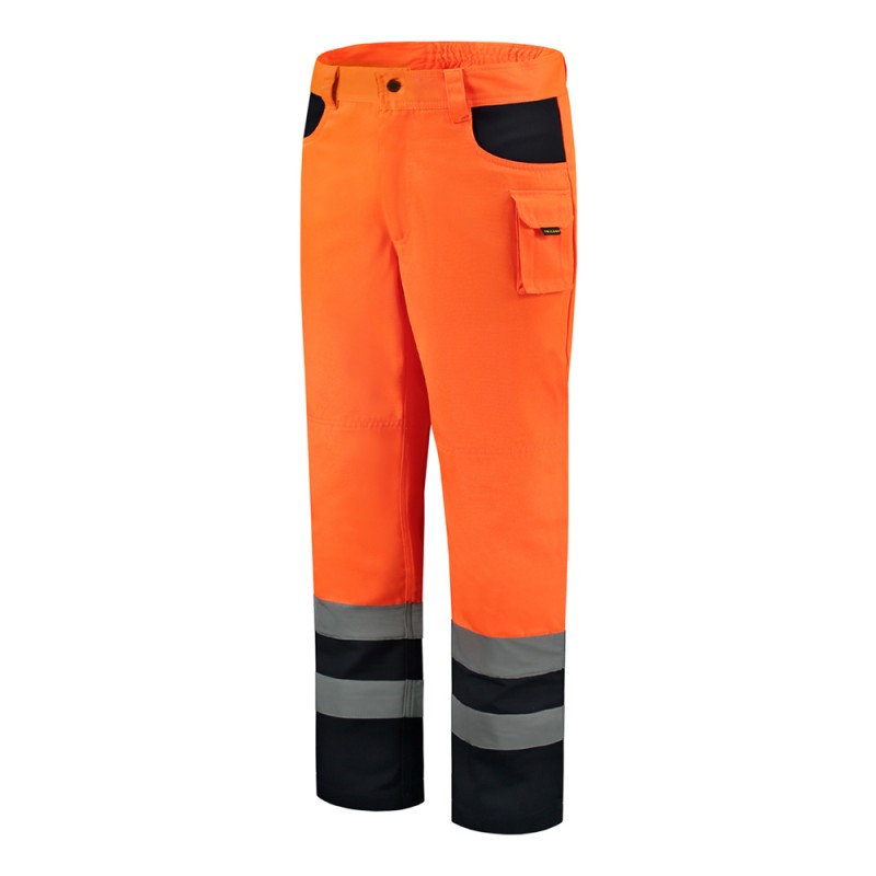 TRICORP 503002/TWE3001 Werkbroek ISO20471 Bicolor fluor orange-navy