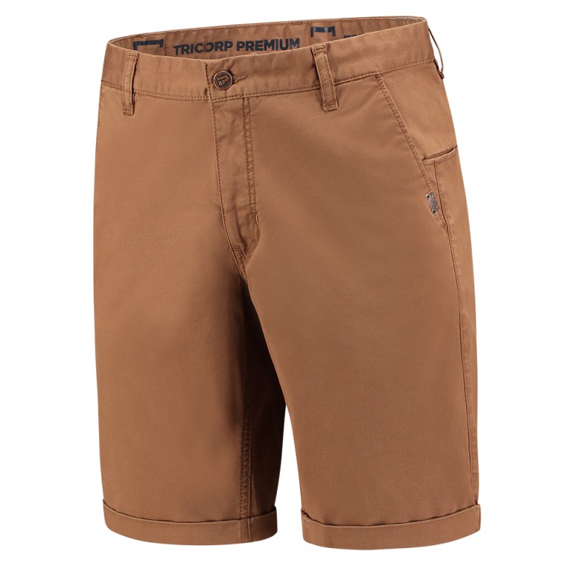 TRICORP 504008 Chino Premium Kort bronzbrown