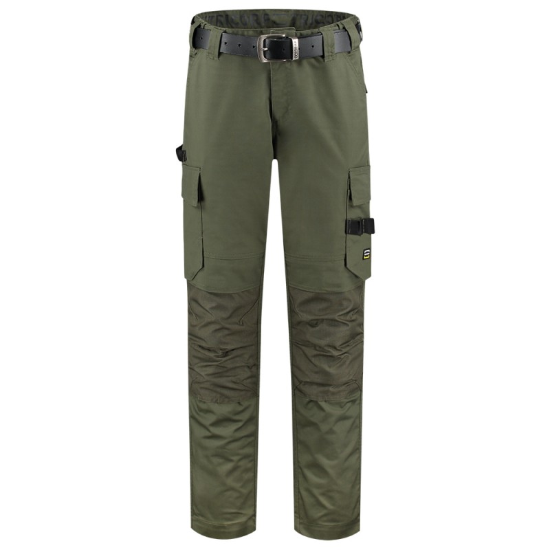 TRICORP 502021 Werkbroek Twill Cordura army
