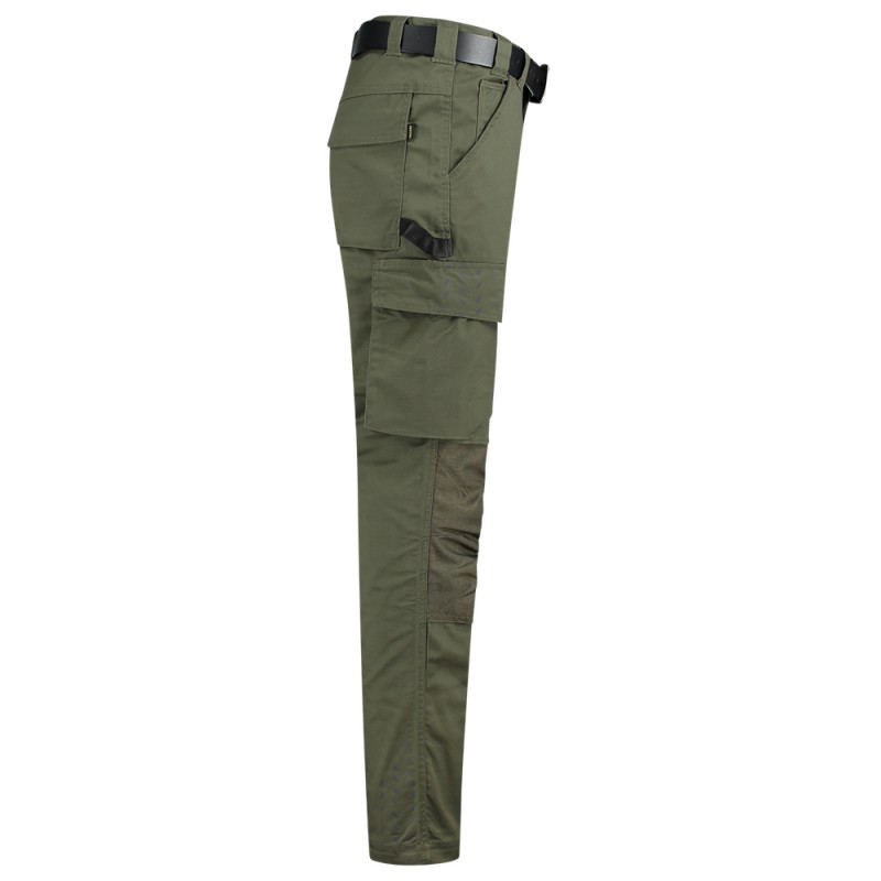 TRICORP 502021 Werkbroek Twill Cordura army