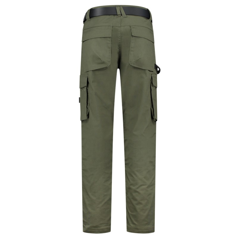 TRICORP 502021 Werkbroek Twill Cordura army