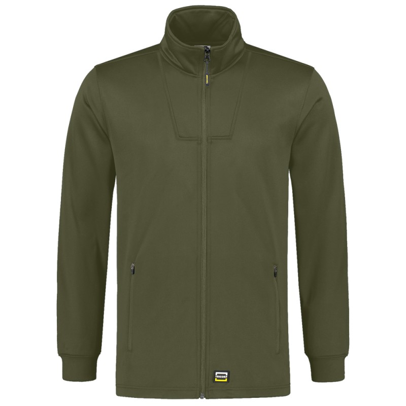 TRICORP 302010 Fleece Vest Interlock army