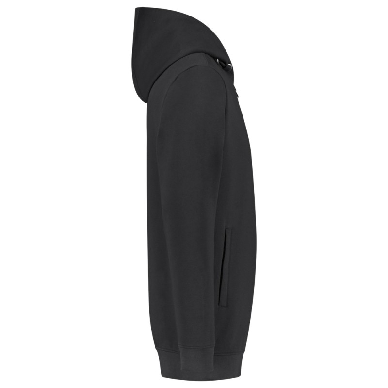 TRICORP 301014 Sweatvest Capuchon 60°C Wasbaar donkergrijs TRICORP 301014 Sweatvest Capuchon 60°C Wasbaar donkergrijs