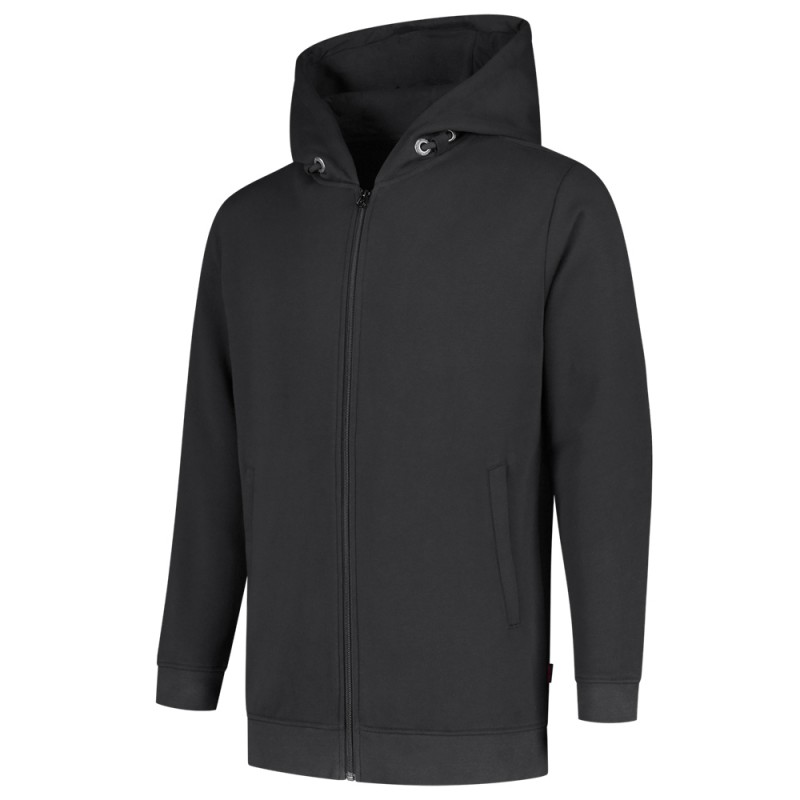 TRICORP 301014 Sweatvest Capuchon 60°C Wasbaar donkergrijs TRICORP 301014 Sweatvest Capuchon 60°C Wasbaar donkergrijs