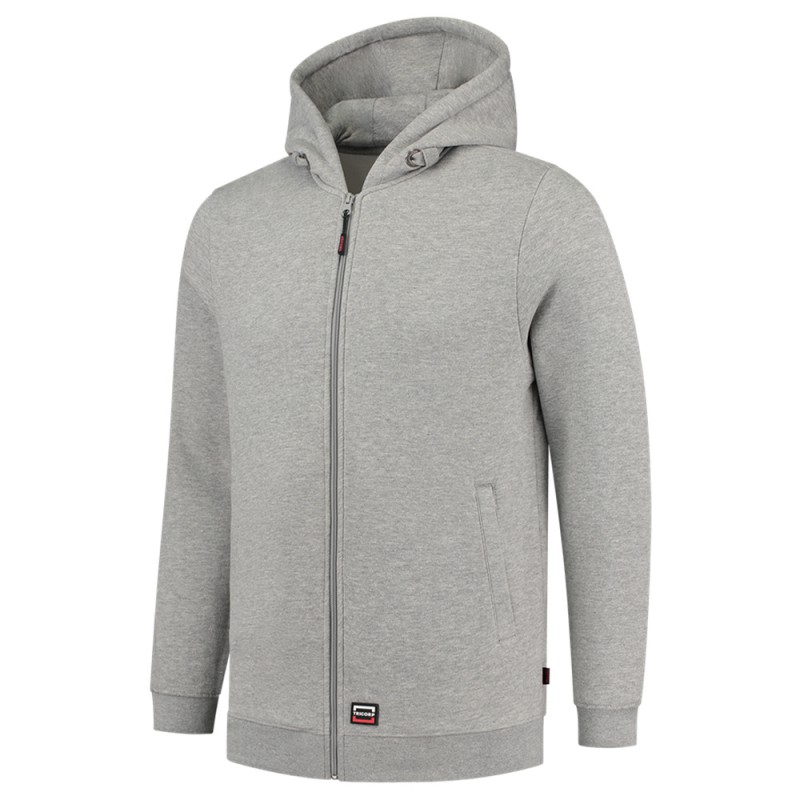 TRICORP 301014 Sweatvest Capuchon 60°C Wasbaar grijsmelange TRICORP 301014 Sweatvest Capuchon 60°C Wasbaar grijsmelange