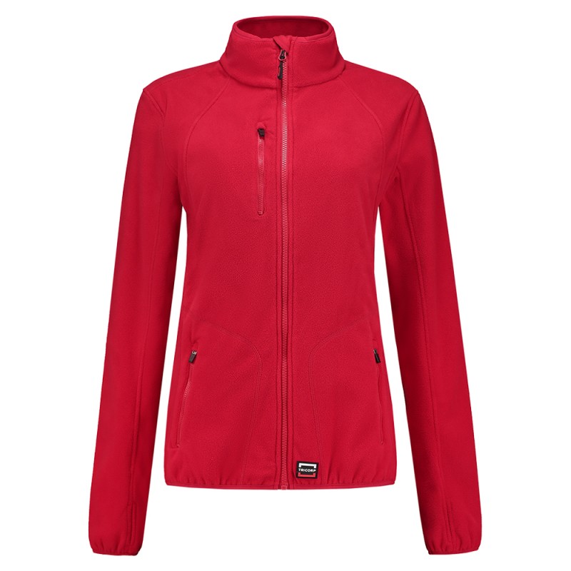 TRICORP 301011 Sweatvest Fleece Luxe Dames red