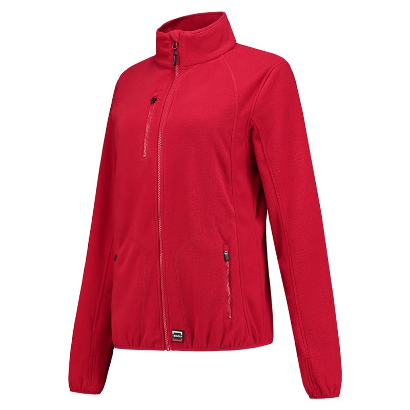 TRICORP 301011 Sweatvest Fleece Luxe Dames red