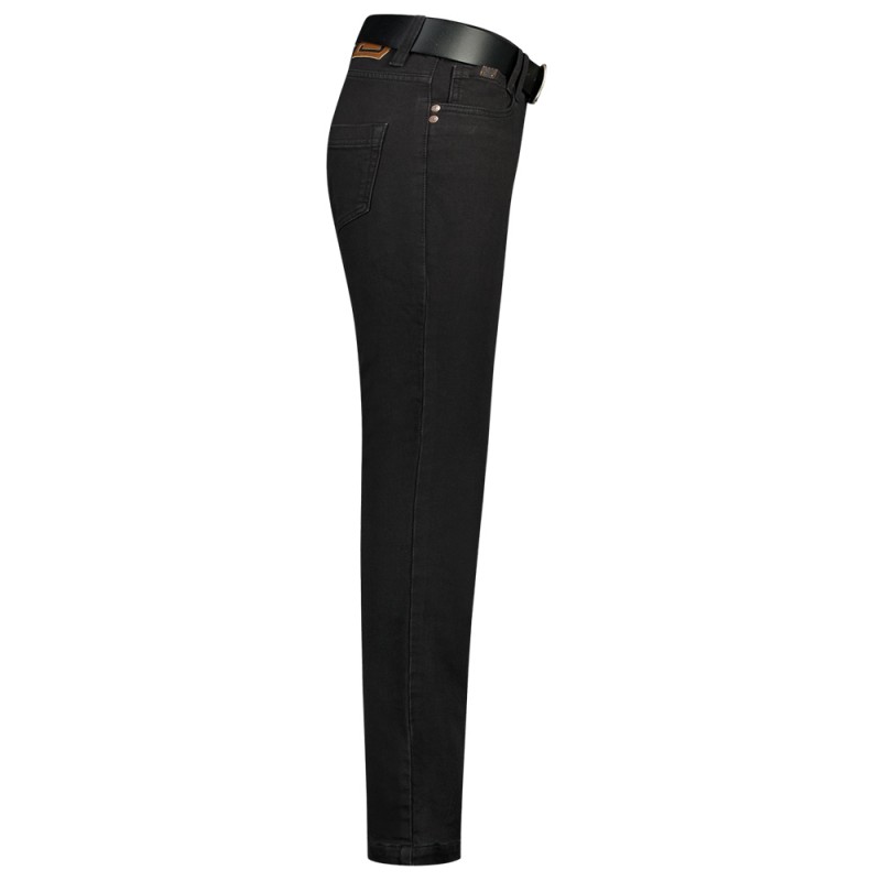 TRICORP 504004 Jeans Premium Stretch Dames denimzwart lengte 34