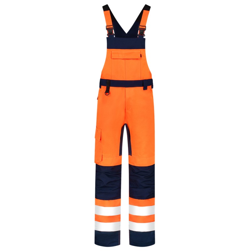 TRICORP 753005 Amerikaanse Overall High Vis Bicolor fluor oranje/ink