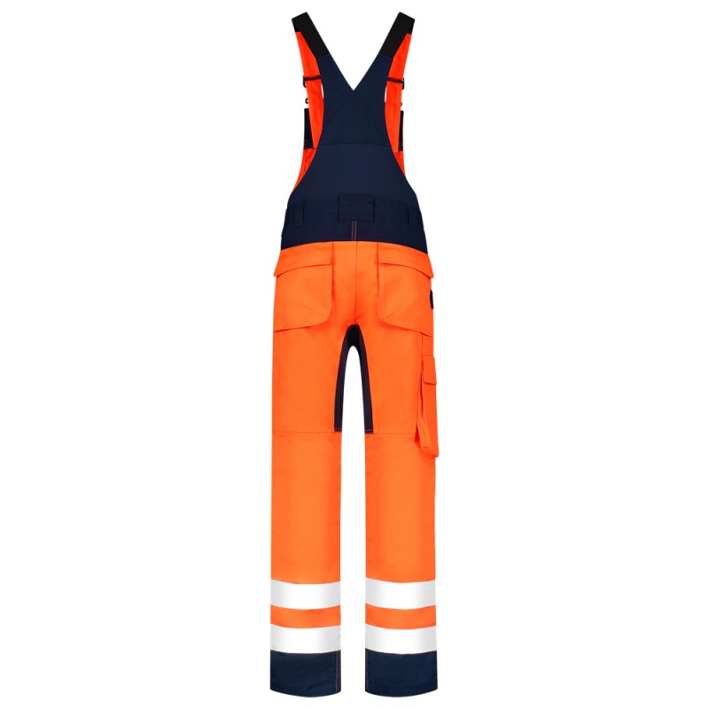 TRICORP 753005 Amerikaanse Overall High Vis Bicolor fluor oranje/ink