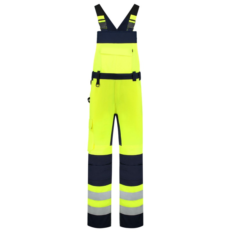 TRICORP 753005 Amerikaanse Overall High Vis Bicolor fluor geel/ink