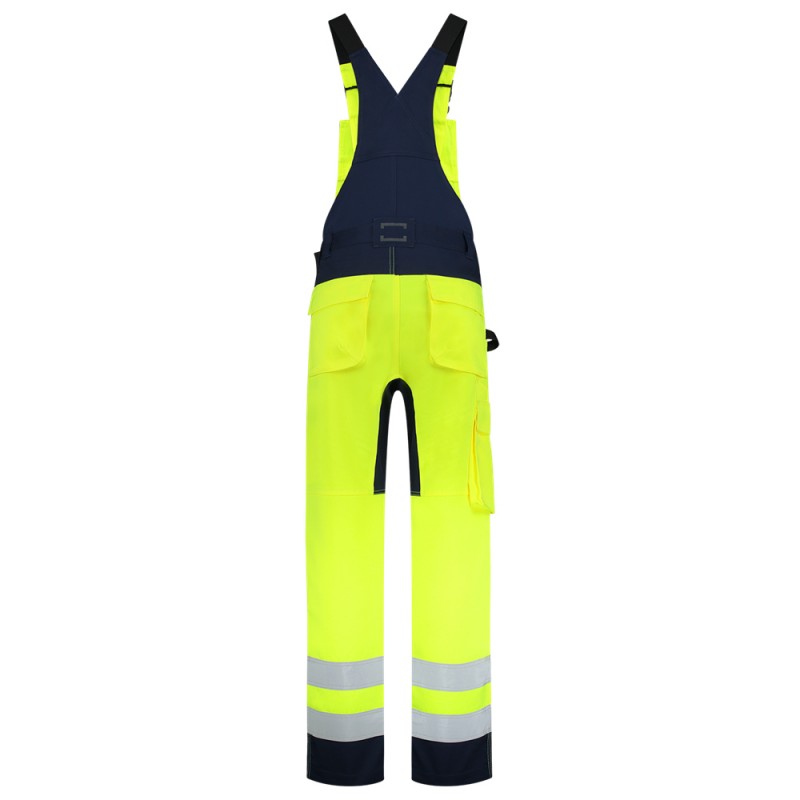 TRICORP 753005 Amerikaanse Overall High Vis Bicolor fluor geel/ink