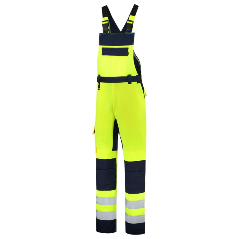 TRICORP 753005 Amerikaanse Overall High Vis Bicolor fluor geel/ink