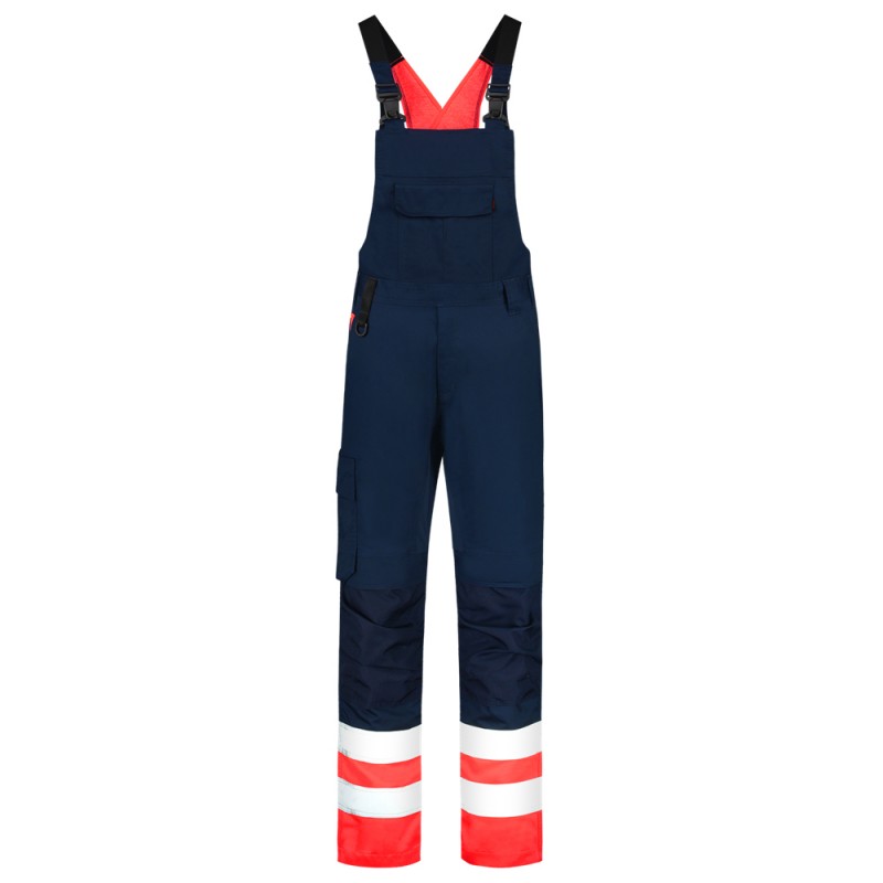 TRICORP 753006 Amerikaanse Overall High Vis ink/fluor rood