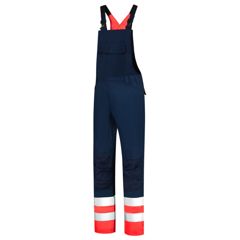TRICORP 753006 Amerikaanse Overall High Vis ink/fluor rood