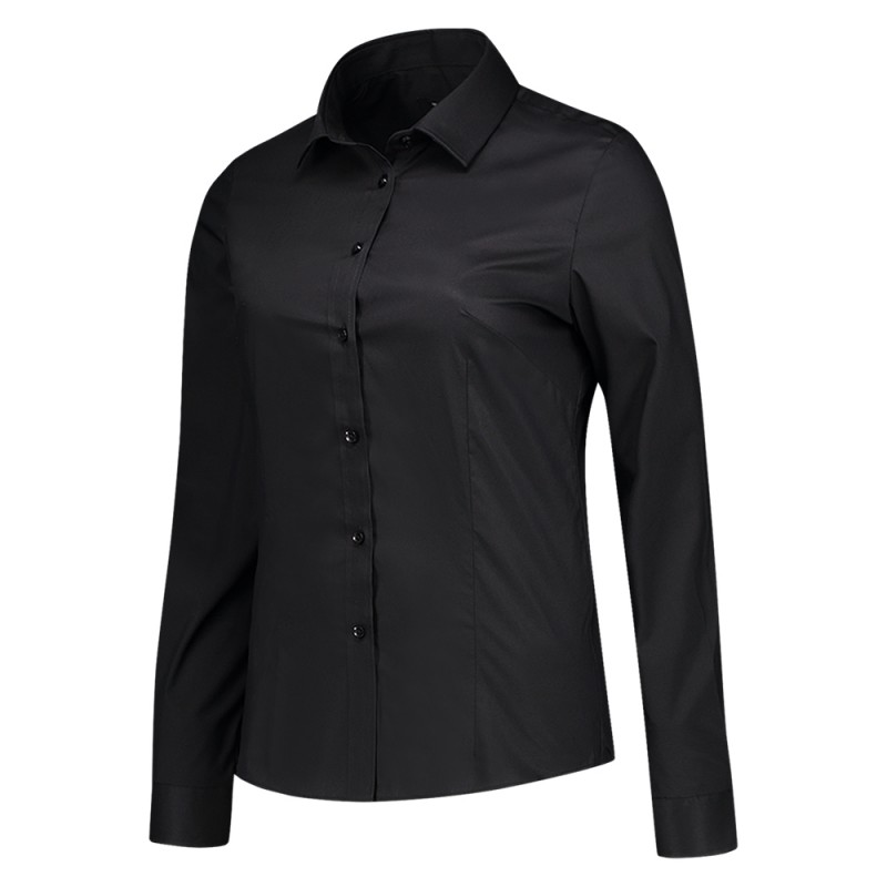 TRICORP 705015 Blouse Stretch black TRICORP 705015 Blouse Stretch black