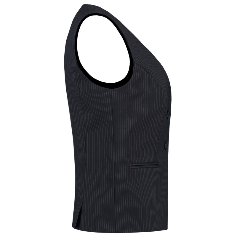 TRICORP 405002 (CLW6001) Gilet Dames marineblauw-gestreept TRICORP 405002 (CLW6001) Gilet Dames marineblauw-gestreept