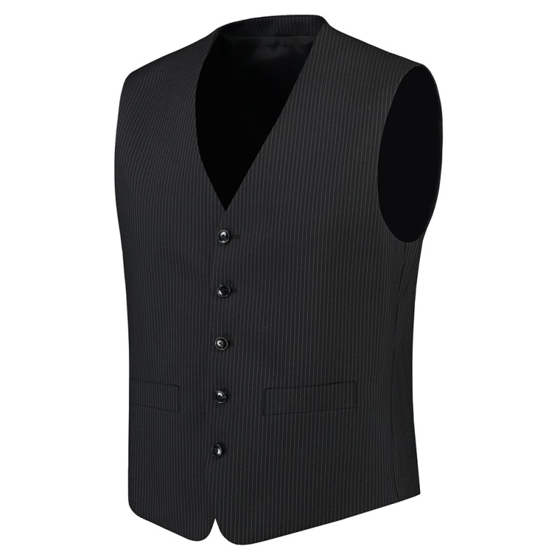 TRICORP 405004 (CMW6000) Gilet Heren zwart-gestreept