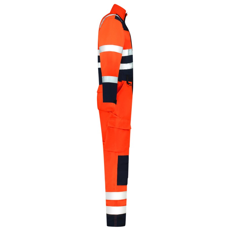 TRICORP 753009 Overall High Vis Bicolor fluor oranje/ink