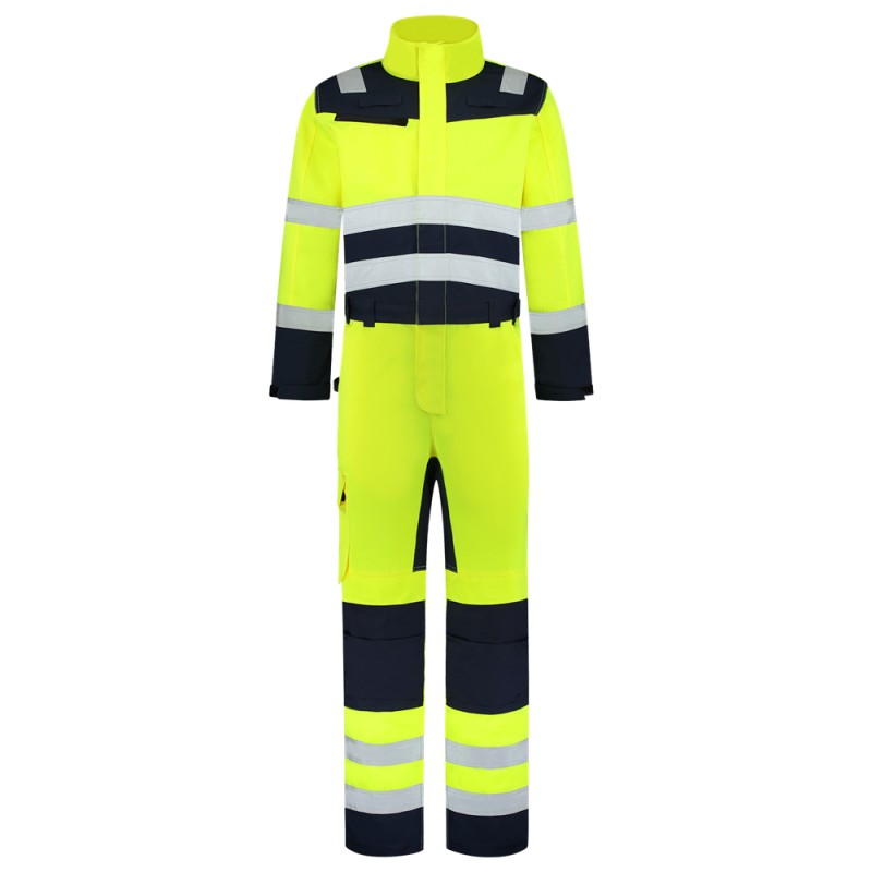 TRICORP 753009 Overall High Vis Bicolor fluor geel/ink