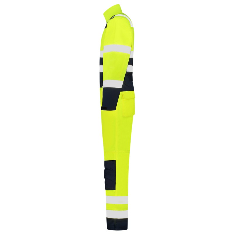 TRICORP 753009 Overall High Vis Bicolor fluor geel/ink