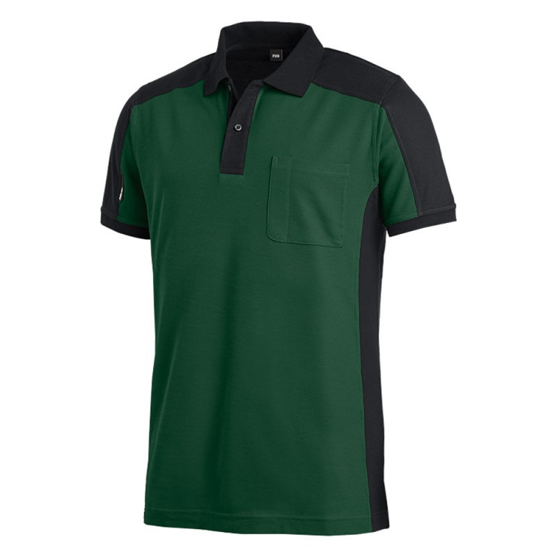 FHB KONRAD Polo-Shirt 2520 groen/zwart
