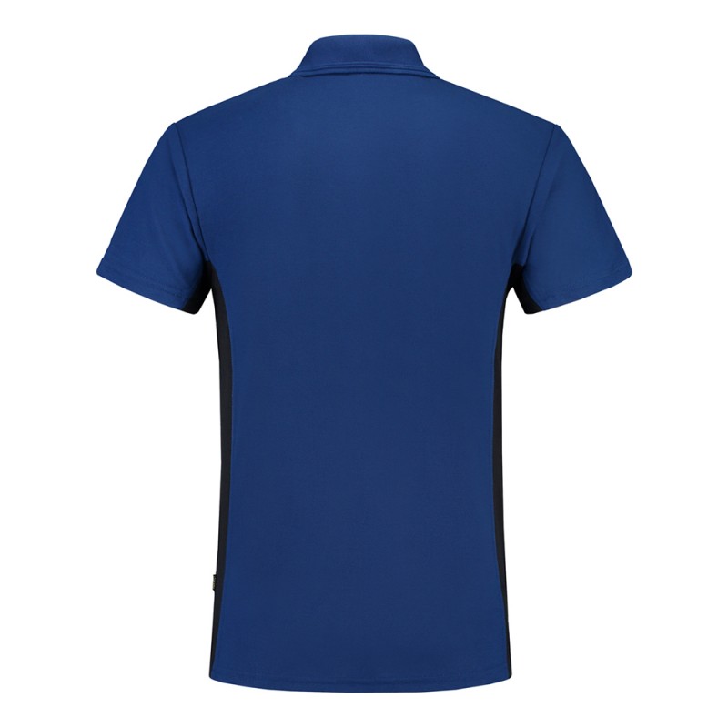 TRICORP 202002/TP2000 Poloshirt Bicolor Borstzak royalblue-navy