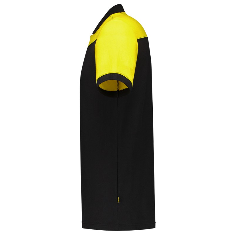TRICORP 202006 Poloshirt Bicolor Naden black-yellow