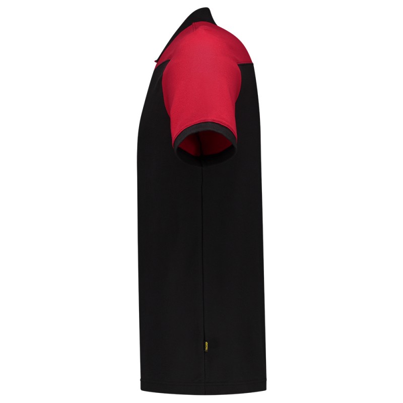 TRICORP 202006 Poloshirt Bicolor Naden black-red