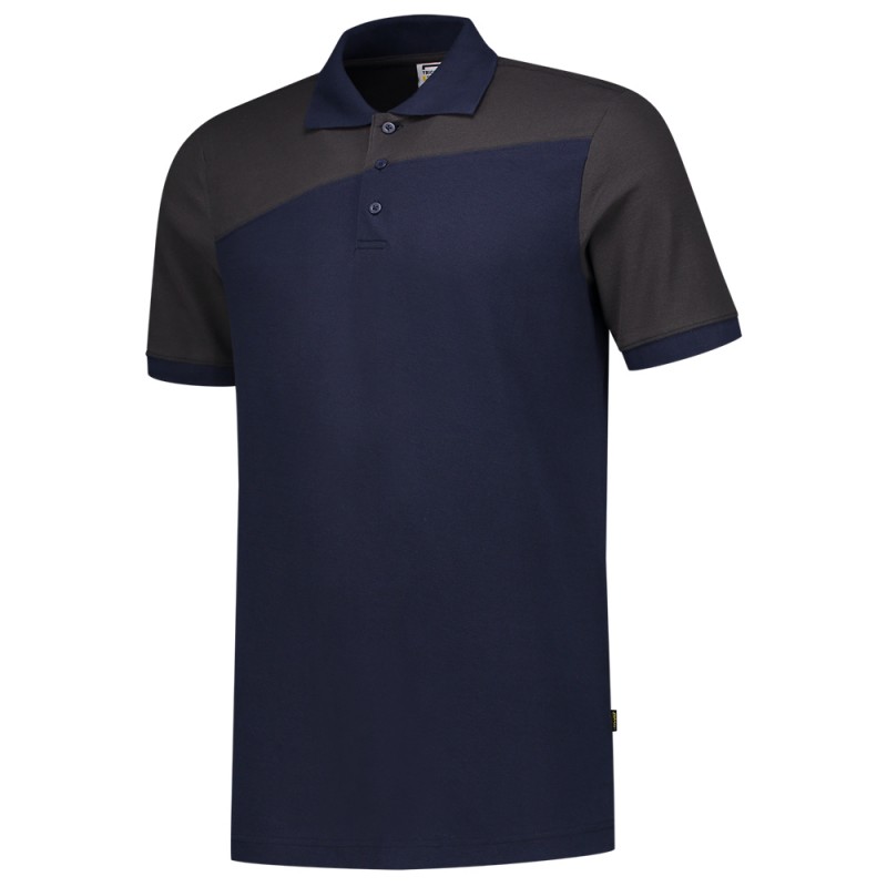 TRICORP 202006 Poloshirt Bicolor Naden ink-darkgrey
