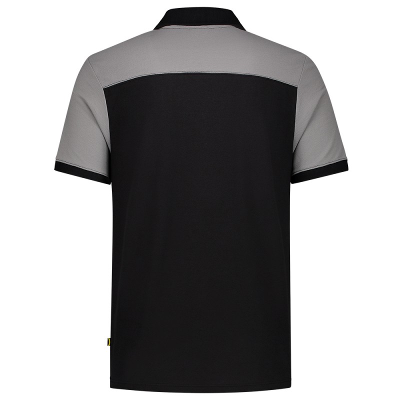 TRICORP 202006 Poloshirt Bicolor Naden black-grey