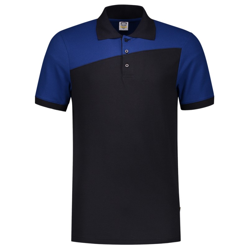 TRICORP 202006 Poloshirt Bicolor Naden navy-royalblue