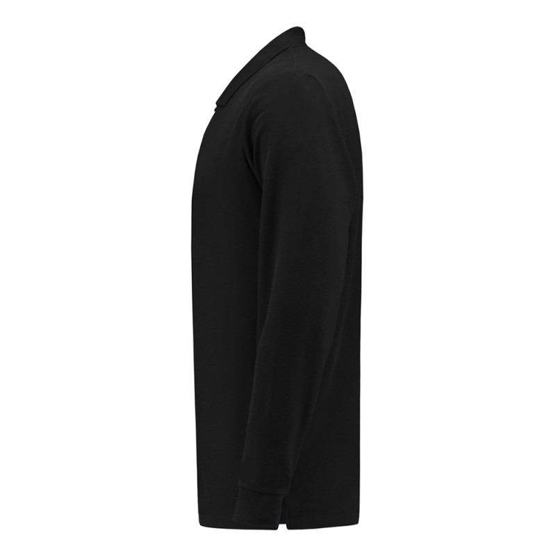 TRICORP 201008/PPKL180 Poloshirt 100% Katoen Lange Mouw black