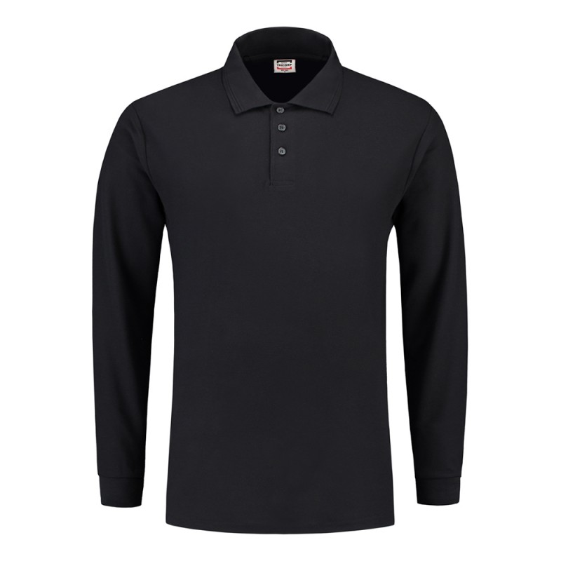 TRICORP 201009/PPL180 Poloshirt Lange Mouw navy