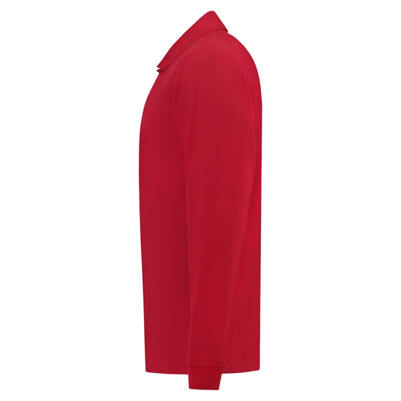 TRICORP 201009/PPL180 Poloshirt Lange Mouw red