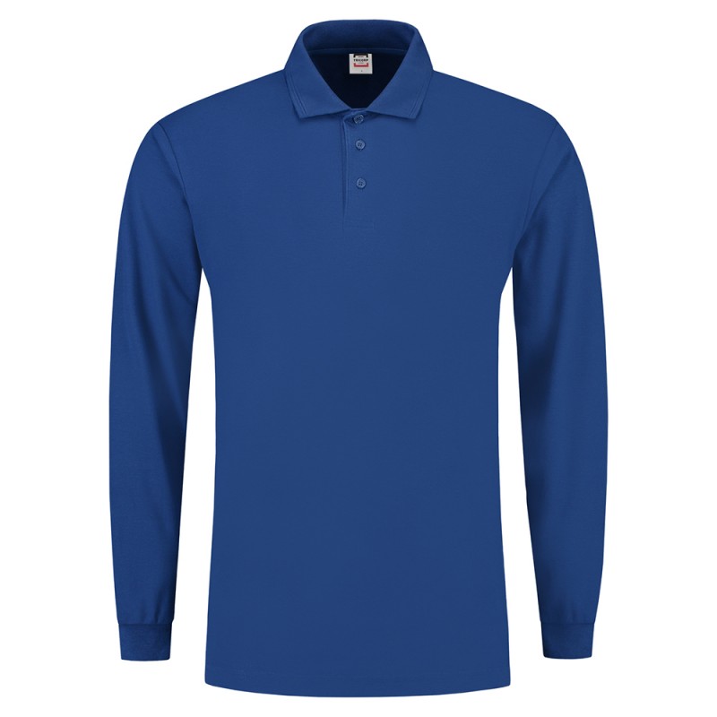 TRICORP 201009/PPL180 Poloshirt Lange Mouw royalblue