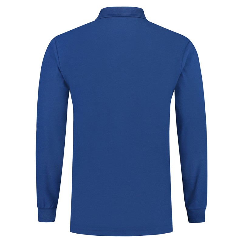 TRICORP 201009/PPL180 Poloshirt Lange Mouw royalblue